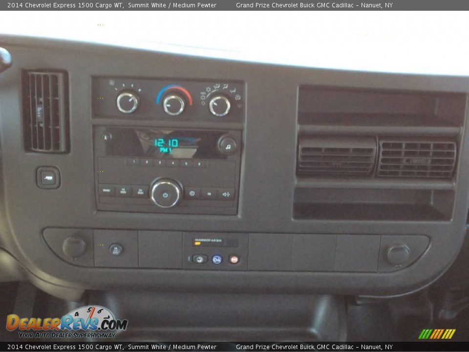2014 Chevrolet Express 1500 Cargo WT Summit White / Medium Pewter Photo #11