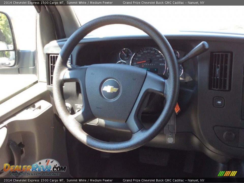 2014 Chevrolet Express 1500 Cargo WT Summit White / Medium Pewter Photo #12