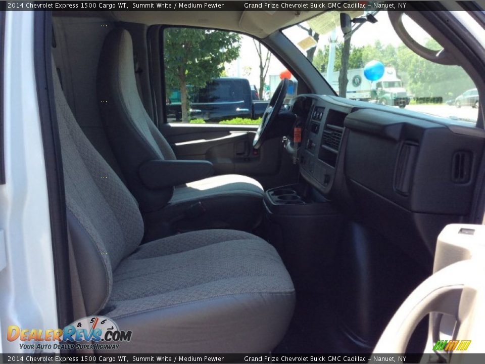 2014 Chevrolet Express 1500 Cargo WT Summit White / Medium Pewter Photo #15