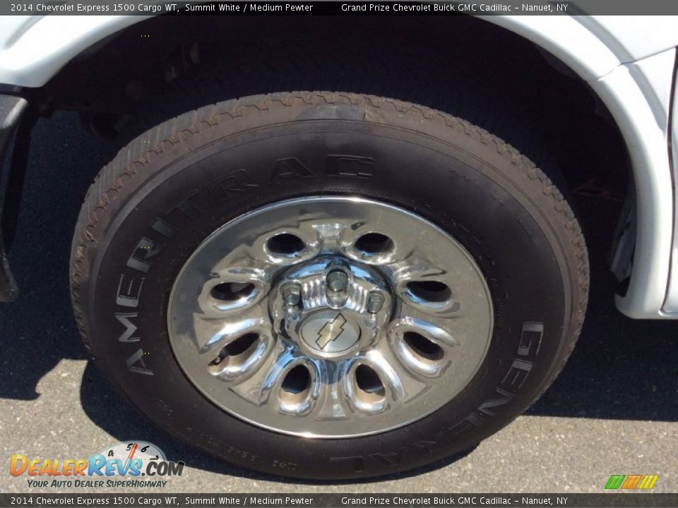 2014 Chevrolet Express 1500 Cargo WT Summit White / Medium Pewter Photo #18