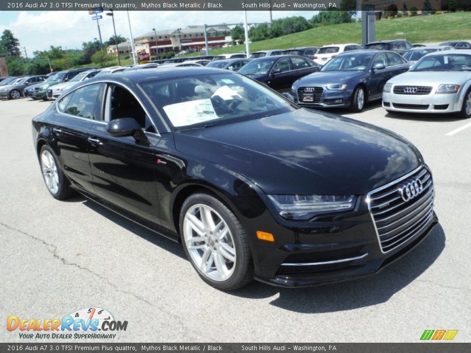 Front 3/4 View of 2016 Audi A7 3.0 TFSI Premium Plus quattro Photo #8