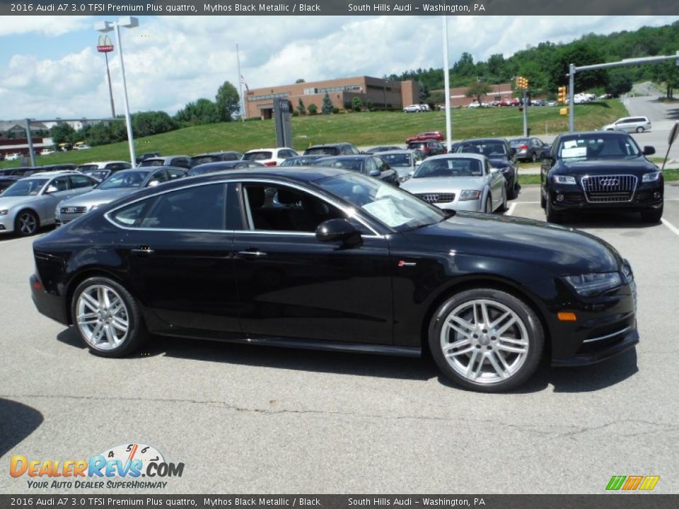 Mythos Black Metallic 2016 Audi A7 3.0 TFSI Premium Plus quattro Photo #9