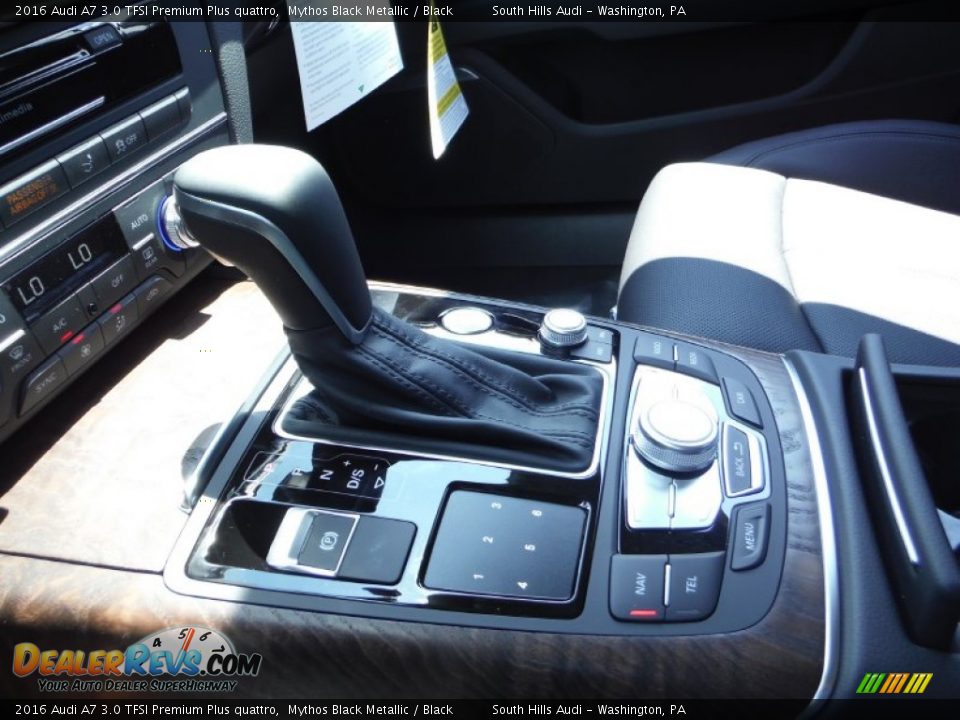 2016 Audi A7 3.0 TFSI Premium Plus quattro Mythos Black Metallic / Black Photo #26