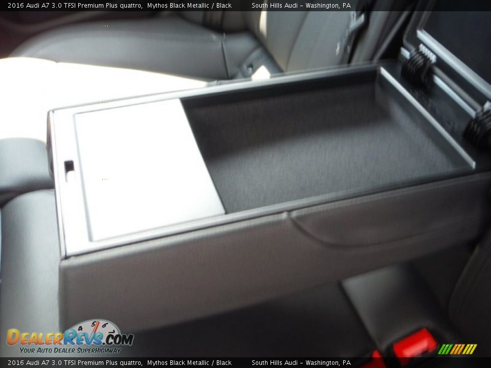 2016 Audi A7 3.0 TFSI Premium Plus quattro Mythos Black Metallic / Black Photo #34
