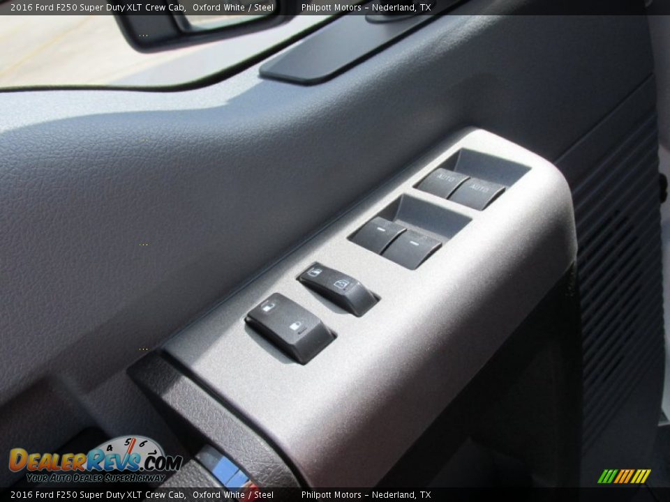 2016 Ford F250 Super Duty XLT Crew Cab Oxford White / Steel Photo #21