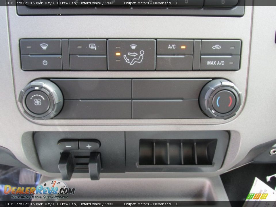 2016 Ford F250 Super Duty XLT Crew Cab Oxford White / Steel Photo #27