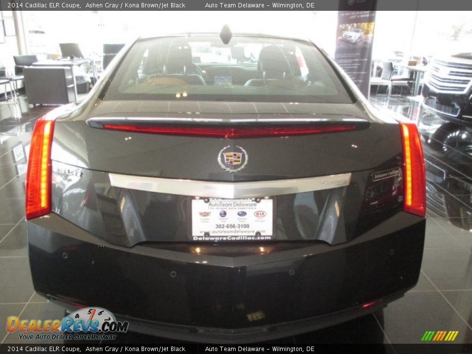 2014 Cadillac ELR Coupe Ashen Gray / Kona Brown/Jet Black Photo #5