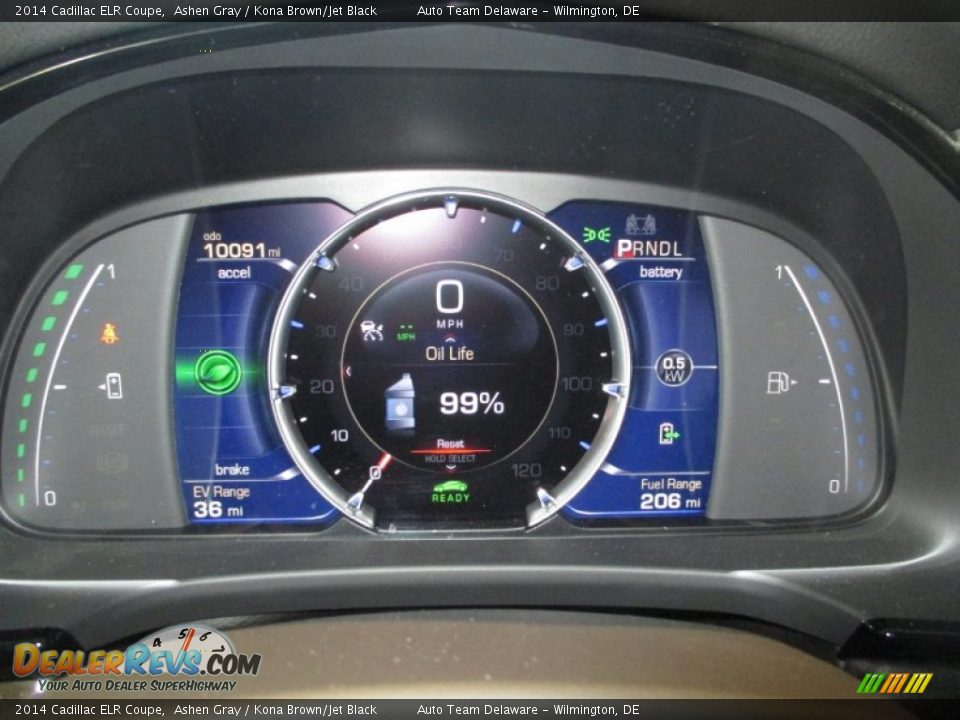 2014 Cadillac ELR Coupe Gauges Photo #13