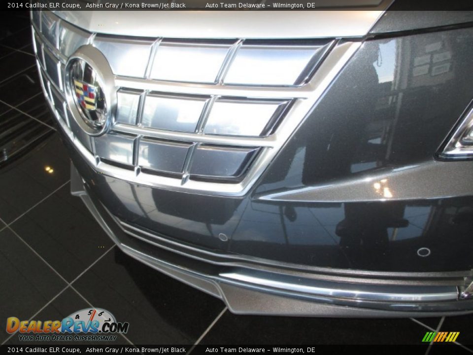 2014 Cadillac ELR Coupe Ashen Gray / Kona Brown/Jet Black Photo #28