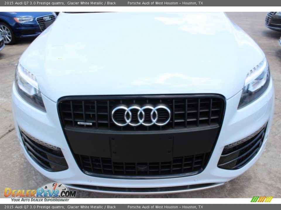 2015 Audi Q7 3.0 Prestige quattro Glacier White Metallic / Black Photo #2