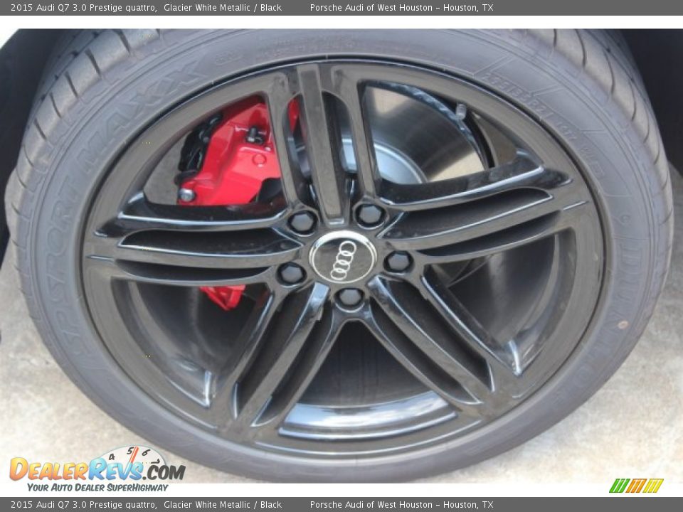 2015 Audi Q7 3.0 Prestige quattro Glacier White Metallic / Black Photo #4