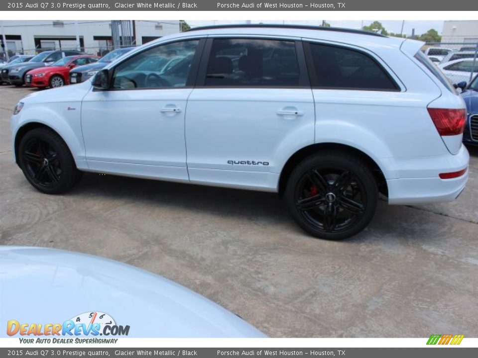 2015 Audi Q7 3.0 Prestige quattro Glacier White Metallic / Black Photo #5
