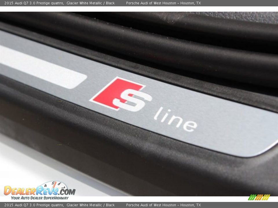 2015 Audi Q7 3.0 Prestige quattro Glacier White Metallic / Black Photo #14