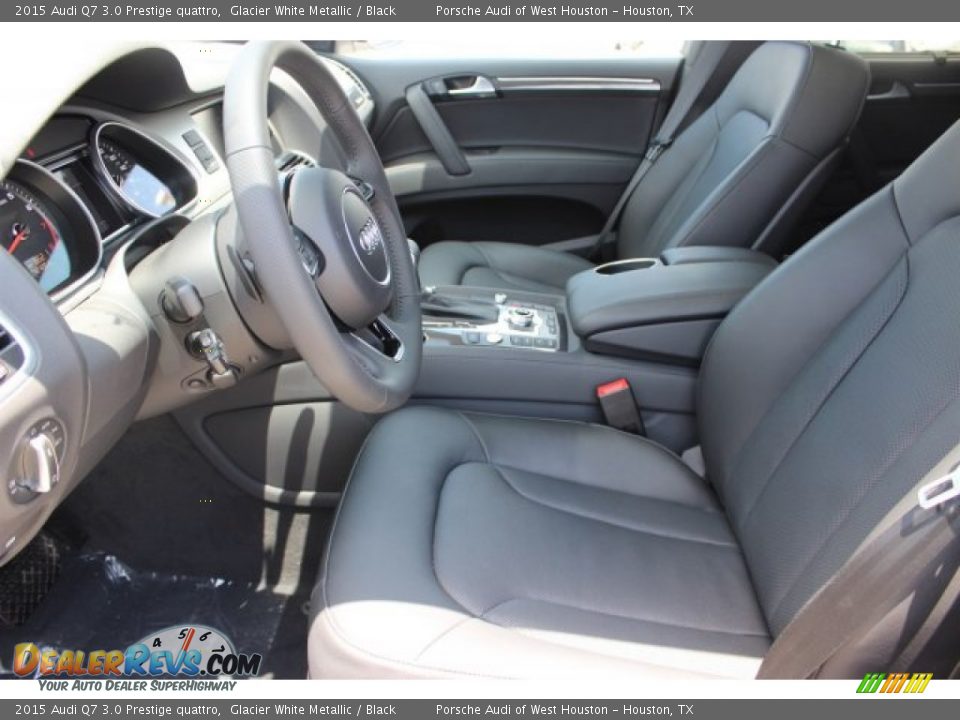2015 Audi Q7 3.0 Prestige quattro Glacier White Metallic / Black Photo #17