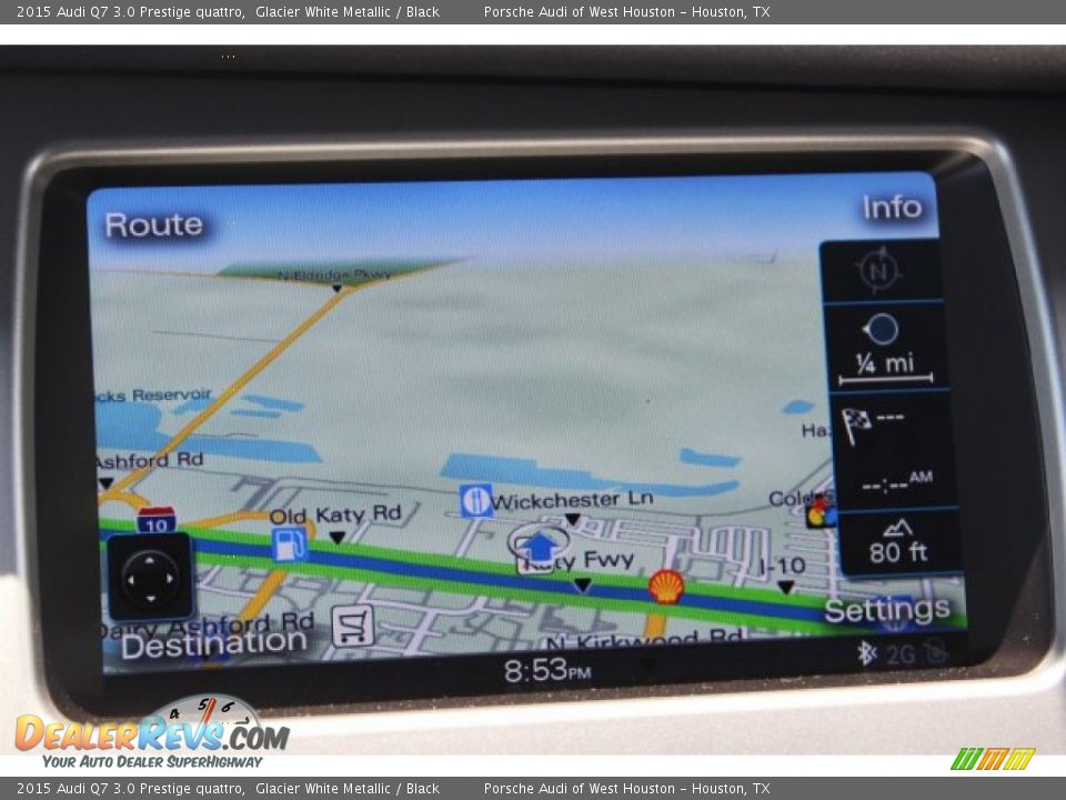 2015 Audi Q7 3.0 Prestige quattro Glacier White Metallic / Black Photo #23