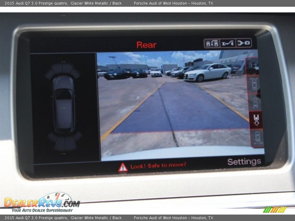 2015 Audi Q7 3.0 Prestige quattro Glacier White Metallic / Black Photo #24