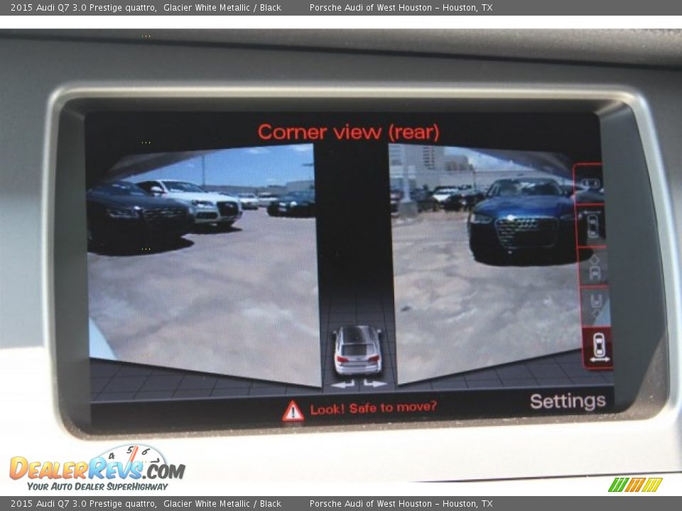 2015 Audi Q7 3.0 Prestige quattro Glacier White Metallic / Black Photo #25