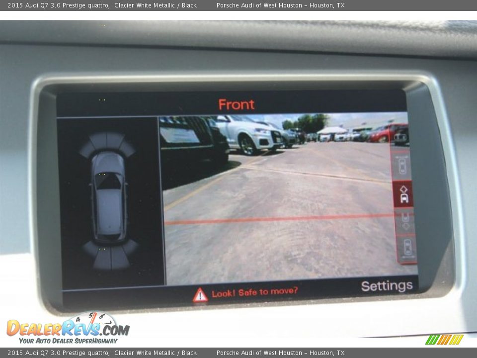 2015 Audi Q7 3.0 Prestige quattro Glacier White Metallic / Black Photo #26
