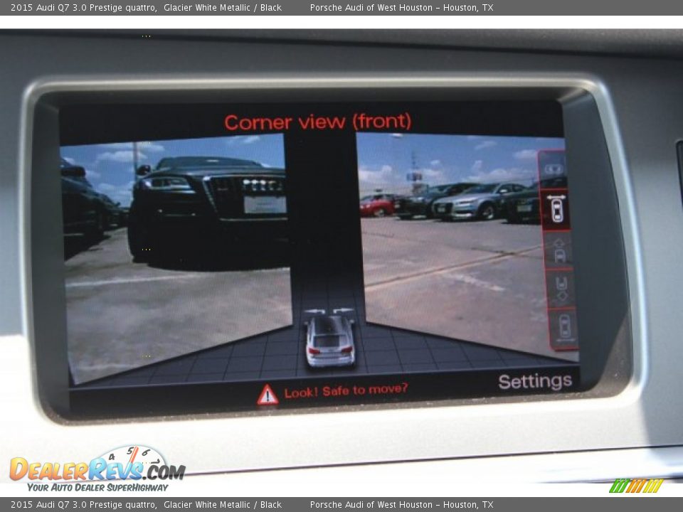 2015 Audi Q7 3.0 Prestige quattro Glacier White Metallic / Black Photo #27
