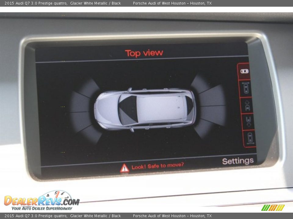 2015 Audi Q7 3.0 Prestige quattro Glacier White Metallic / Black Photo #28