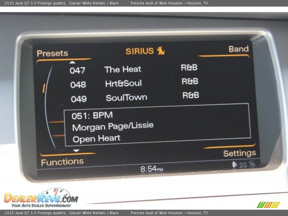 2015 Audi Q7 3.0 Prestige quattro Glacier White Metallic / Black Photo #29