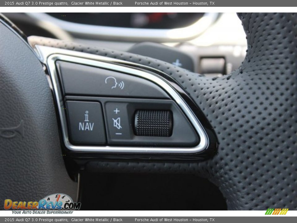 2015 Audi Q7 3.0 Prestige quattro Glacier White Metallic / Black Photo #33
