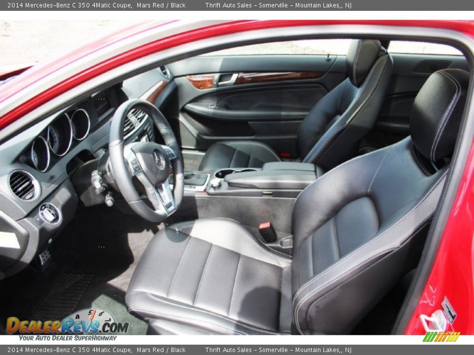 Front Seat of 2014 Mercedes-Benz C 350 4Matic Coupe Photo #11