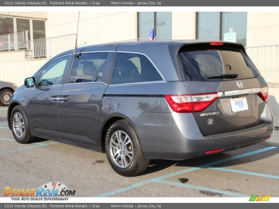 2013 Honda Odyssey EX Polished Metal Metallic / Gray Photo #4
