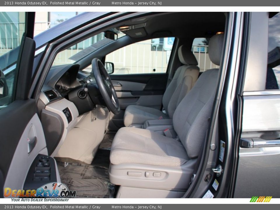 2013 Honda Odyssey EX Polished Metal Metallic / Gray Photo #9