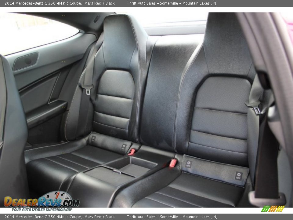 Rear Seat of 2014 Mercedes-Benz C 350 4Matic Coupe Photo #29