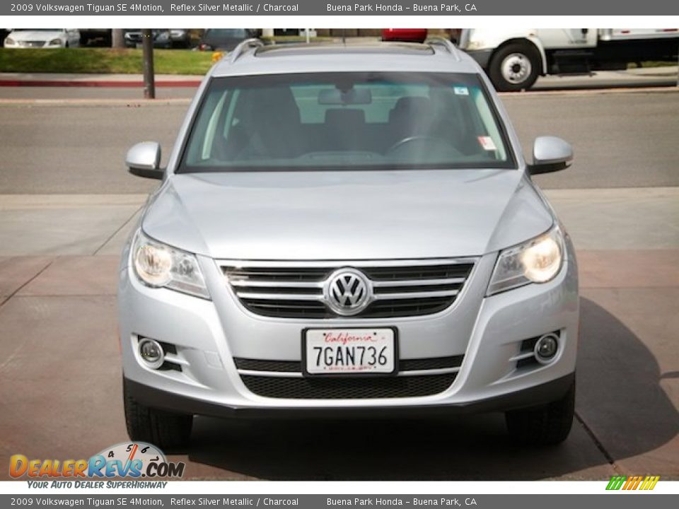 2009 Volkswagen Tiguan SE 4Motion Reflex Silver Metallic / Charcoal Photo #7