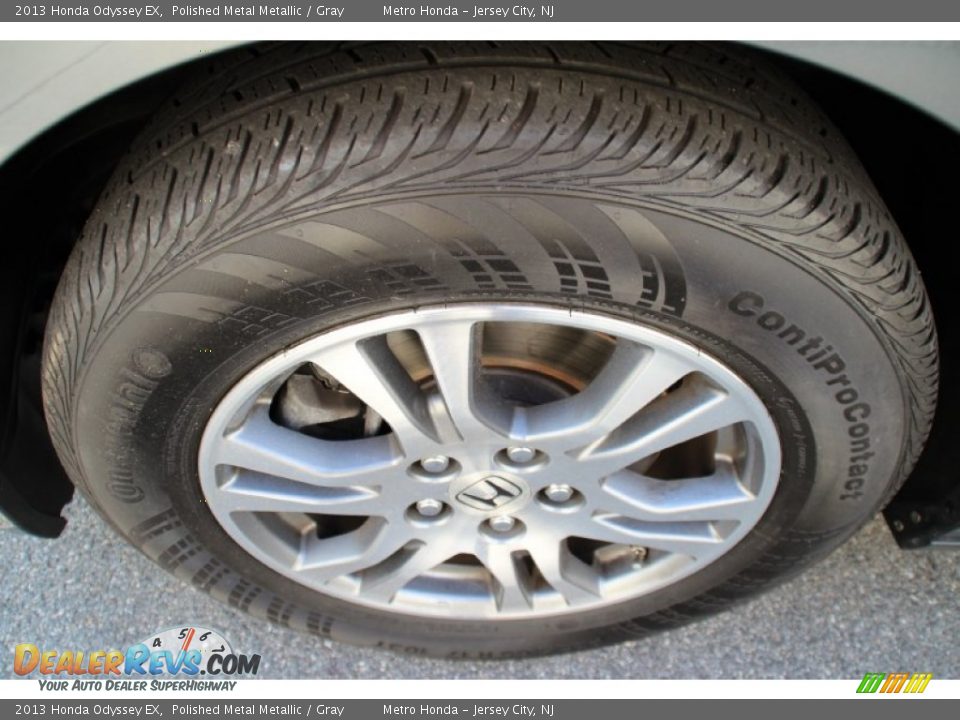 2013 Honda Odyssey EX Polished Metal Metallic / Gray Photo #30