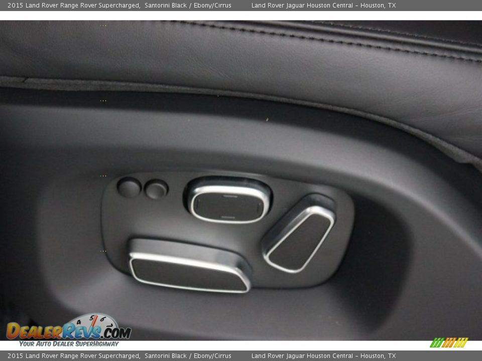 2015 Land Rover Range Rover Supercharged Santorini Black / Ebony/Cirrus Photo #11