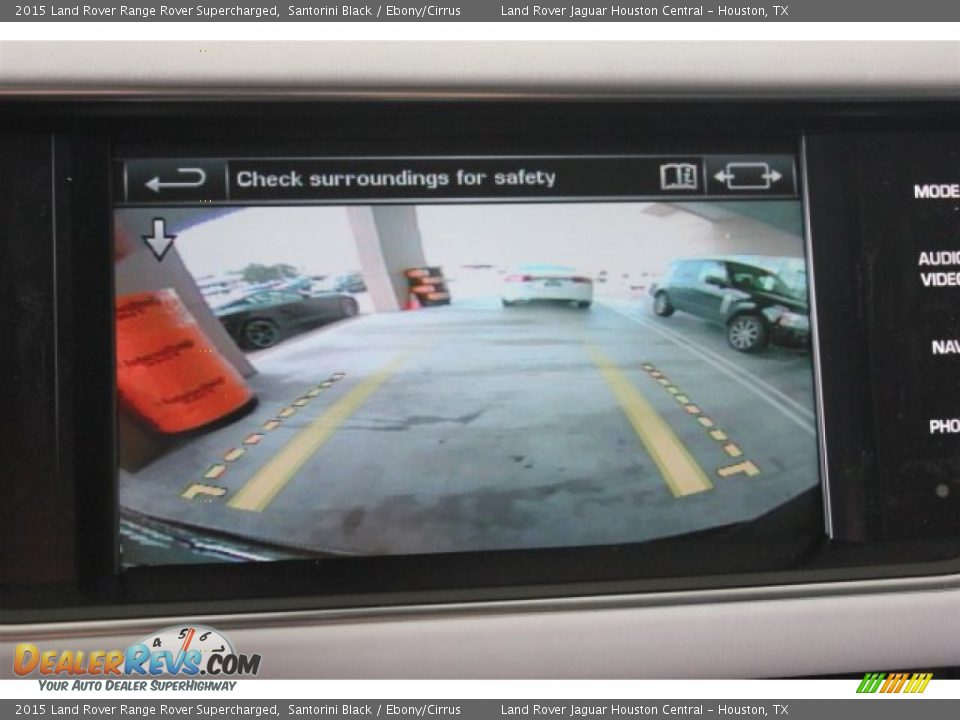 2015 Land Rover Range Rover Supercharged Santorini Black / Ebony/Cirrus Photo #21