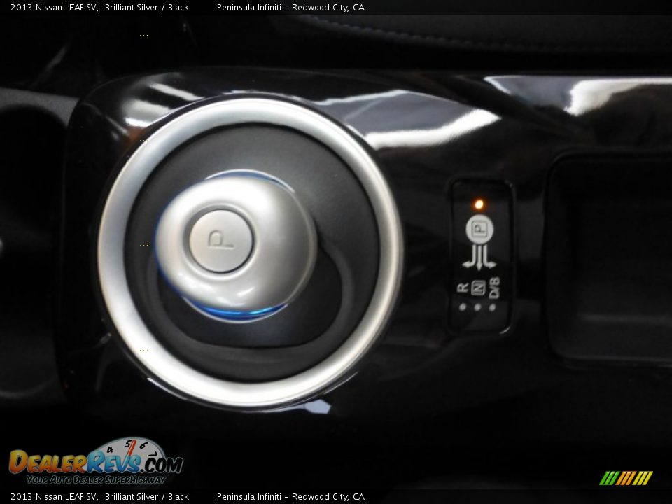 2013 Nissan LEAF SV Brilliant Silver / Black Photo #29