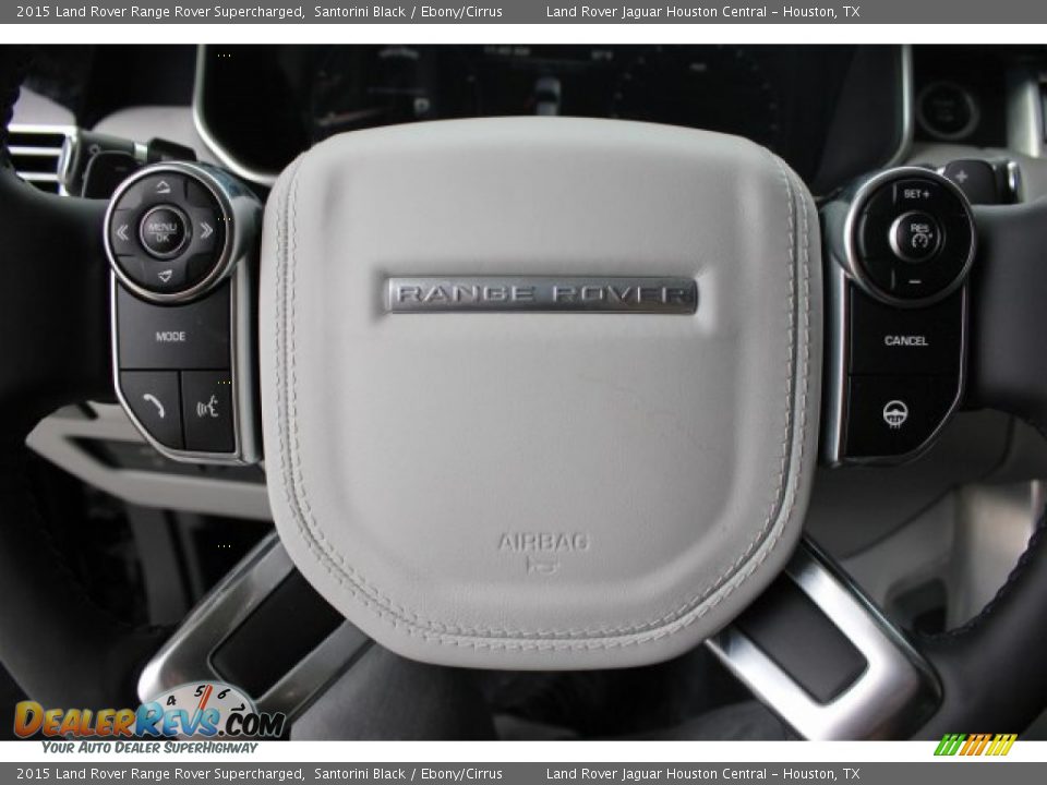 2015 Land Rover Range Rover Supercharged Steering Wheel Photo #27