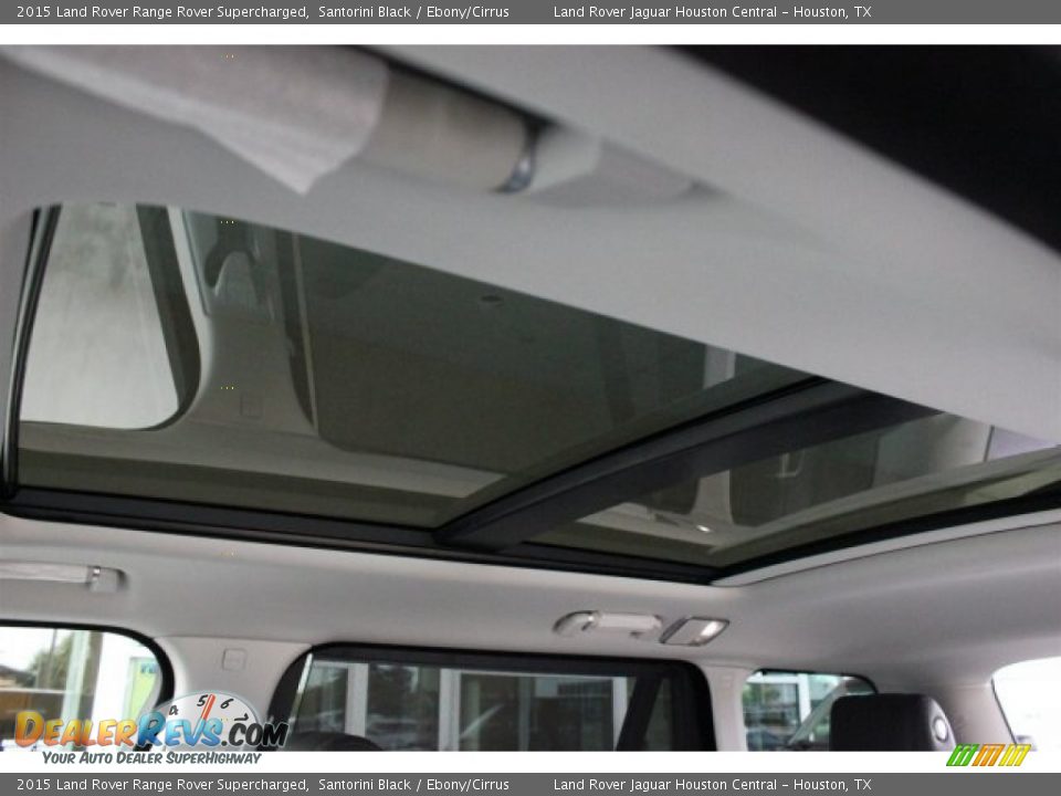2015 Land Rover Range Rover Supercharged Santorini Black / Ebony/Cirrus Photo #31