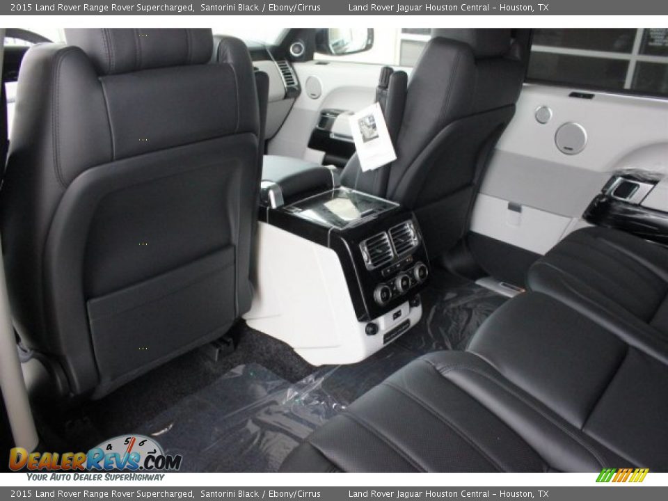 2015 Land Rover Range Rover Supercharged Santorini Black / Ebony/Cirrus Photo #33