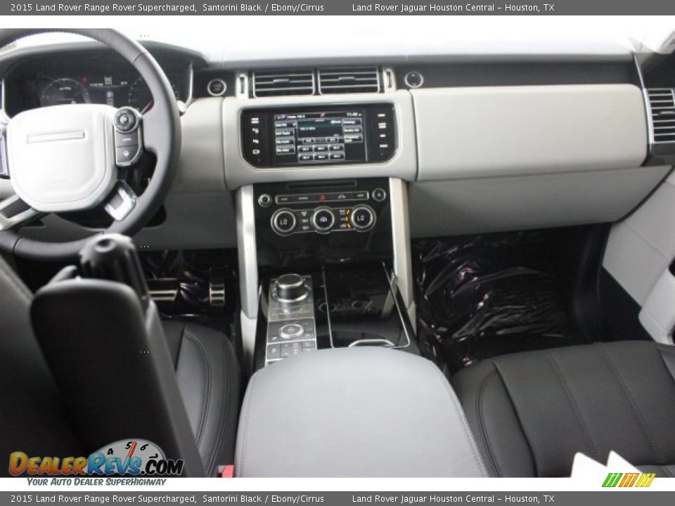 2015 Land Rover Range Rover Supercharged Santorini Black / Ebony/Cirrus Photo #36