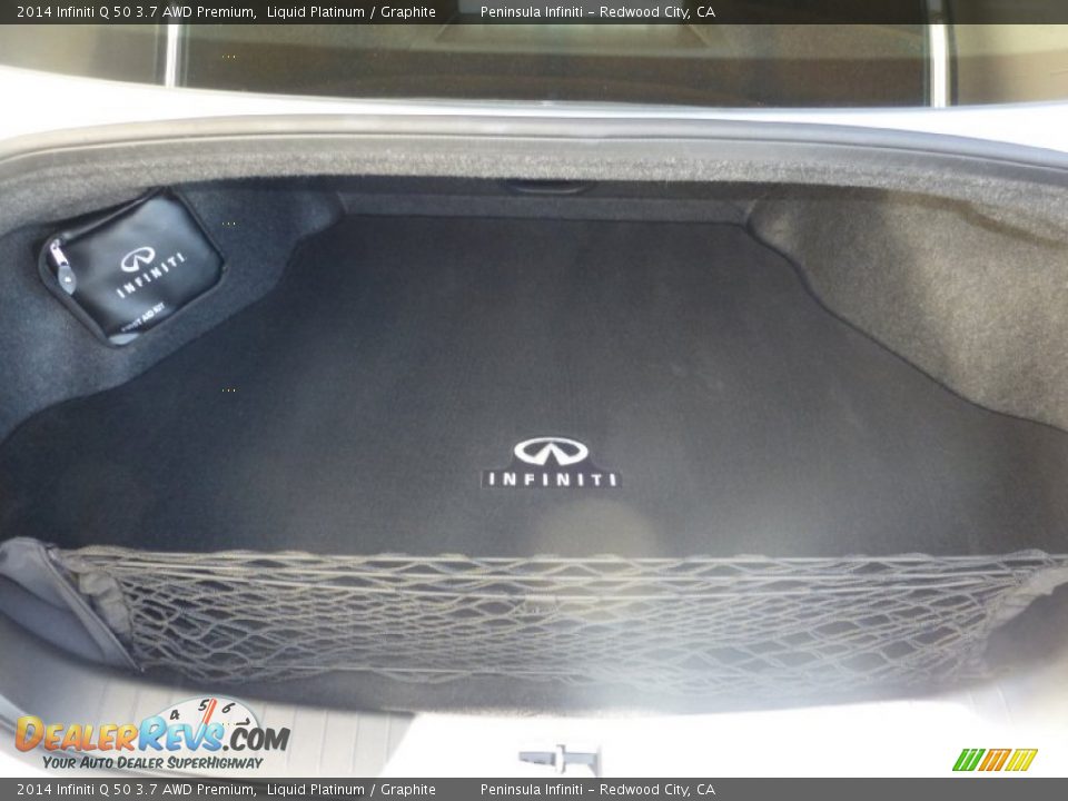 2014 Infiniti Q 50 3.7 AWD Premium Liquid Platinum / Graphite Photo #22