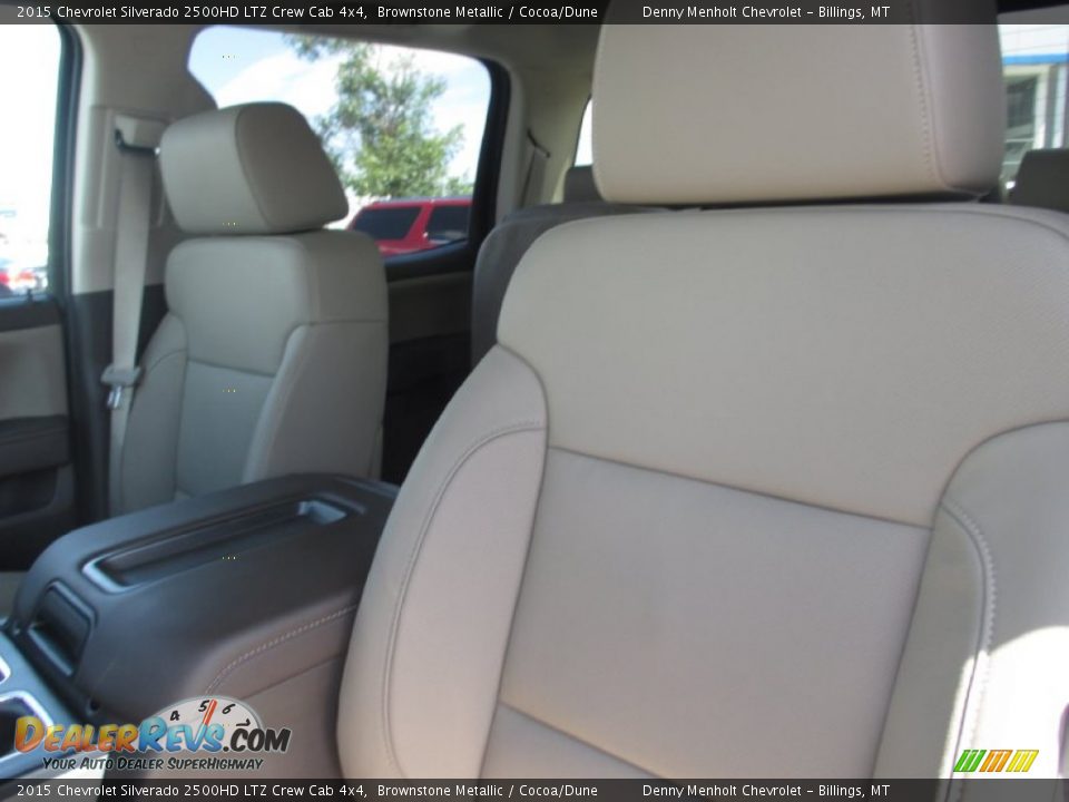 2015 Chevrolet Silverado 2500HD LTZ Crew Cab 4x4 Brownstone Metallic / Cocoa/Dune Photo #11