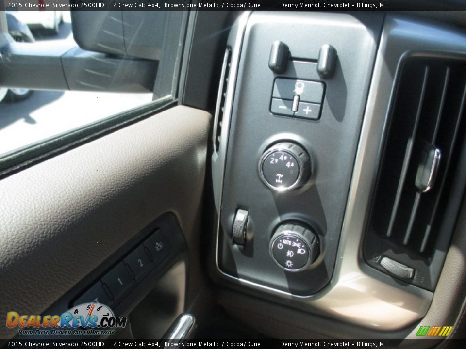 2015 Chevrolet Silverado 2500HD LTZ Crew Cab 4x4 Brownstone Metallic / Cocoa/Dune Photo #14