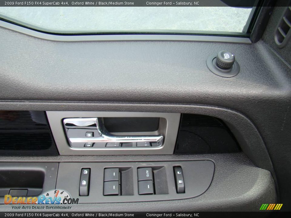 2009 Ford F150 FX4 SuperCab 4x4 Oxford White / Black/Medium Stone Photo #19
