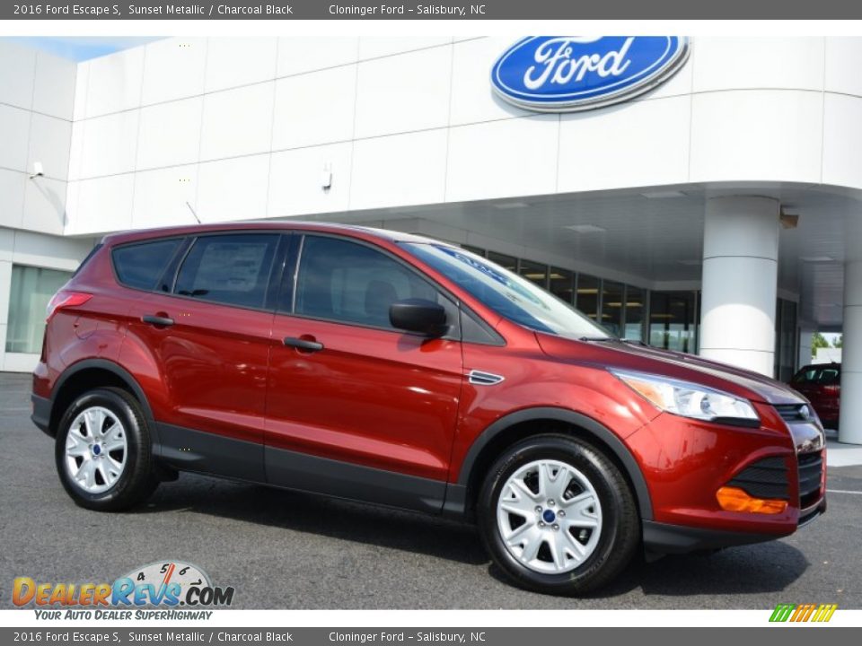 Sunset Metallic 2016 Ford Escape S Photo #1
