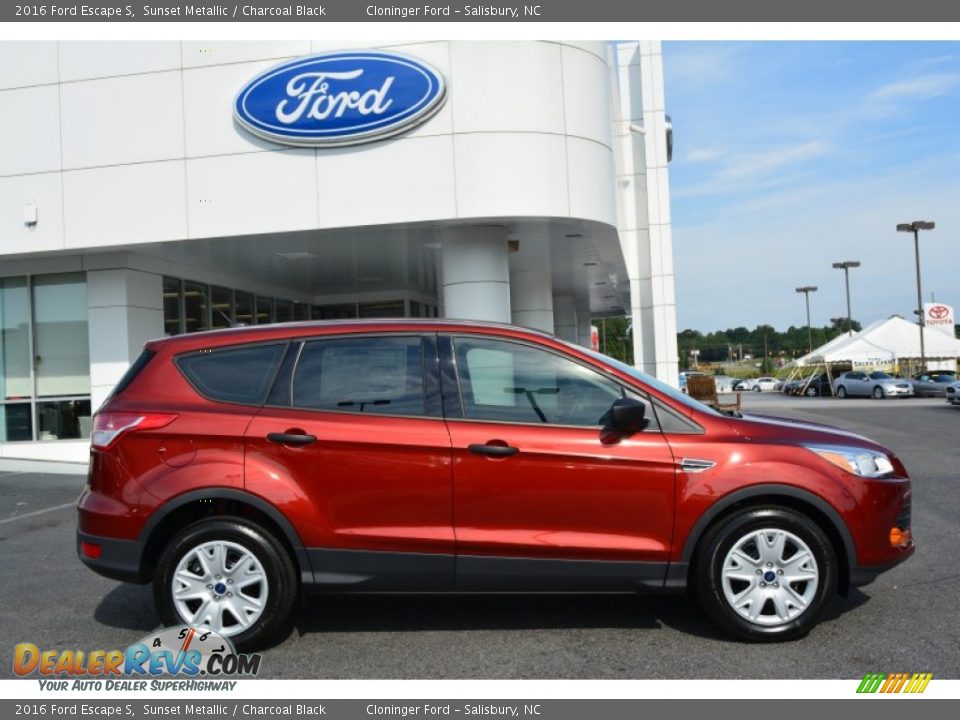 Sunset Metallic 2016 Ford Escape S Photo #2