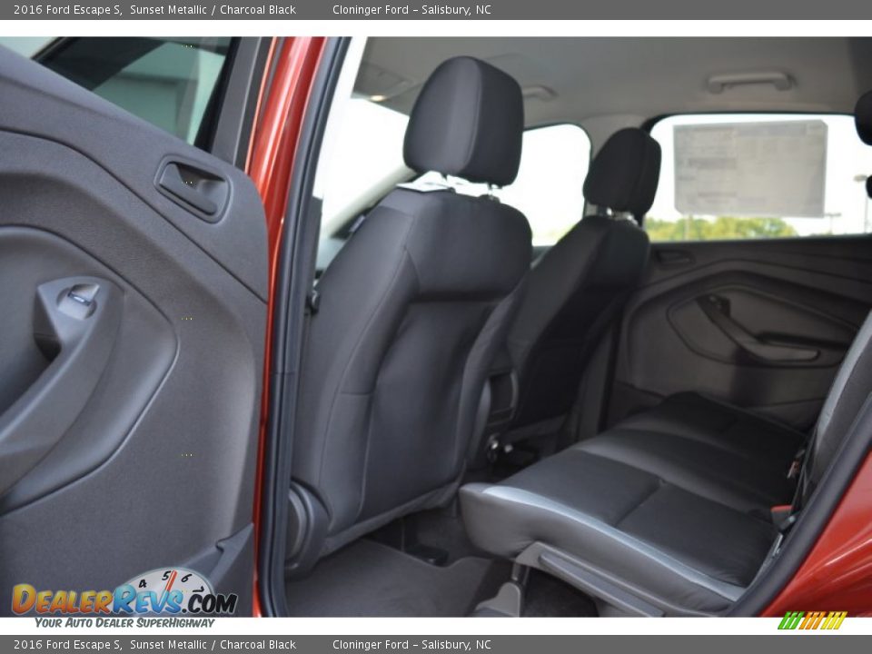 2016 Ford Escape S Sunset Metallic / Charcoal Black Photo #10