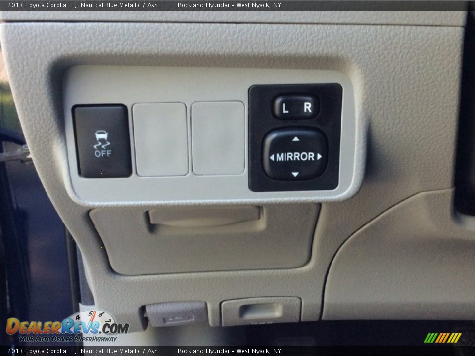 2013 Toyota Corolla LE Nautical Blue Metallic / Ash Photo #11