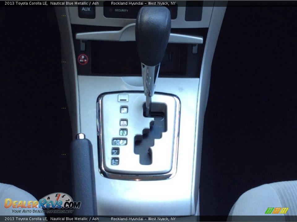 2013 Toyota Corolla LE Nautical Blue Metallic / Ash Photo #17