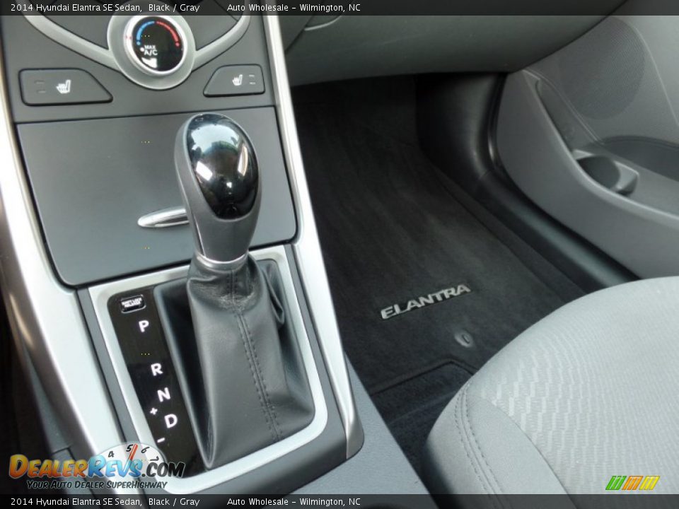 2014 Hyundai Elantra SE Sedan Black / Gray Photo #20