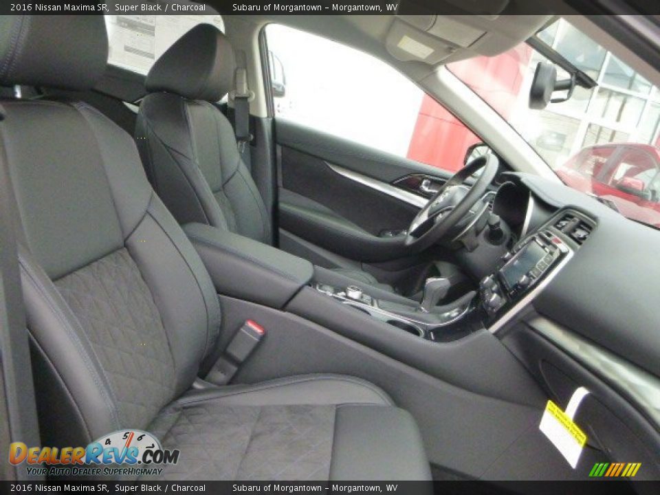 Charcoal Interior - 2016 Nissan Maxima SR Photo #9